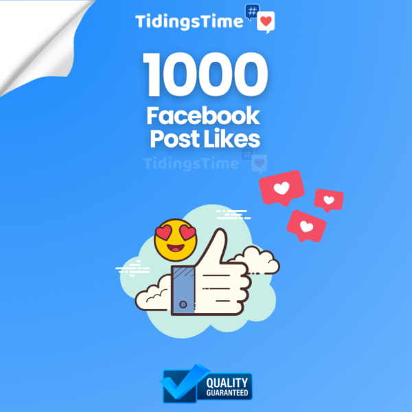 1000 Facebook Post Likes