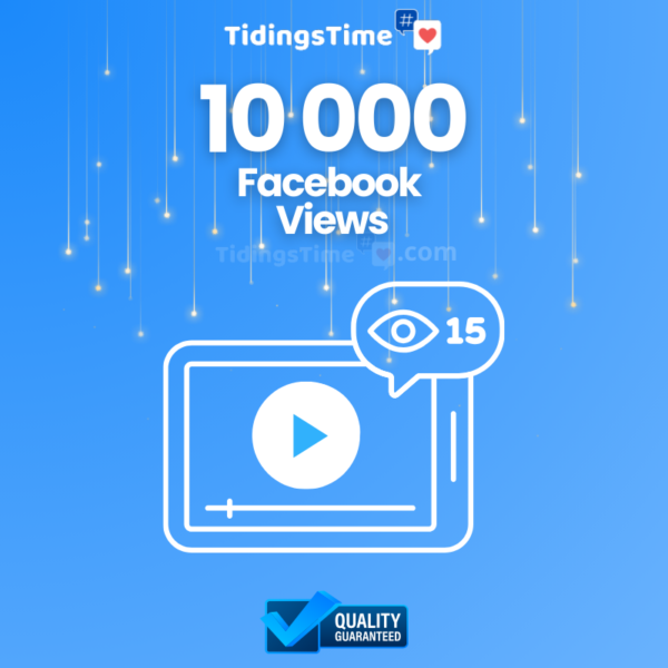 10000 Facebook Views