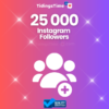 25000 Instagram Followers