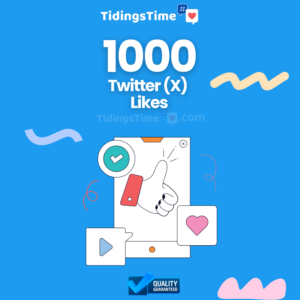 1000 Twitter (X) Likes