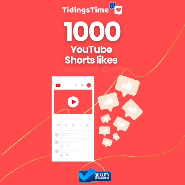 1000 YouTube Shorts Likes