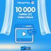 10000 Twitter (X) Video Views