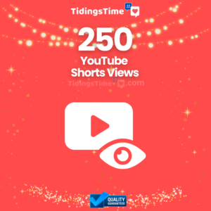 250 YouTube Shorts Views