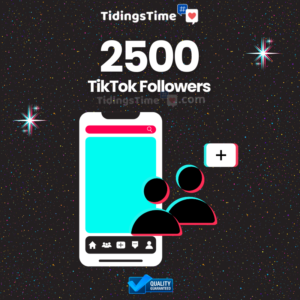 2500 TikTok Followers