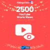 2500 YouTube Shorts Views