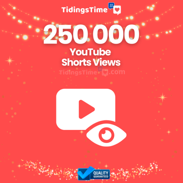 250000 YouTube Shorts Views