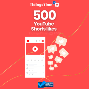 500 YouTube Shorts Likes