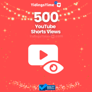 500 YouTube Shorts Views