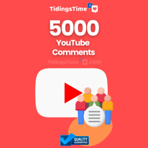 5000 YouTube Comments